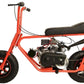 NEW 2-1/2-inch Bare-Naked Stinger Exhaust Header, for Minibike GX200, Titan, Predator 212